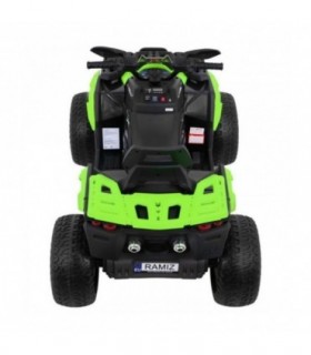 BIKE SPA E-ROAD Quad électrique enfant Maverick 12V vert - dès 3 ans pas  cher 