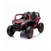 Buggy électrique pour enfant 2 places 12V - Buggy Rider Rouge - Pack Luxe