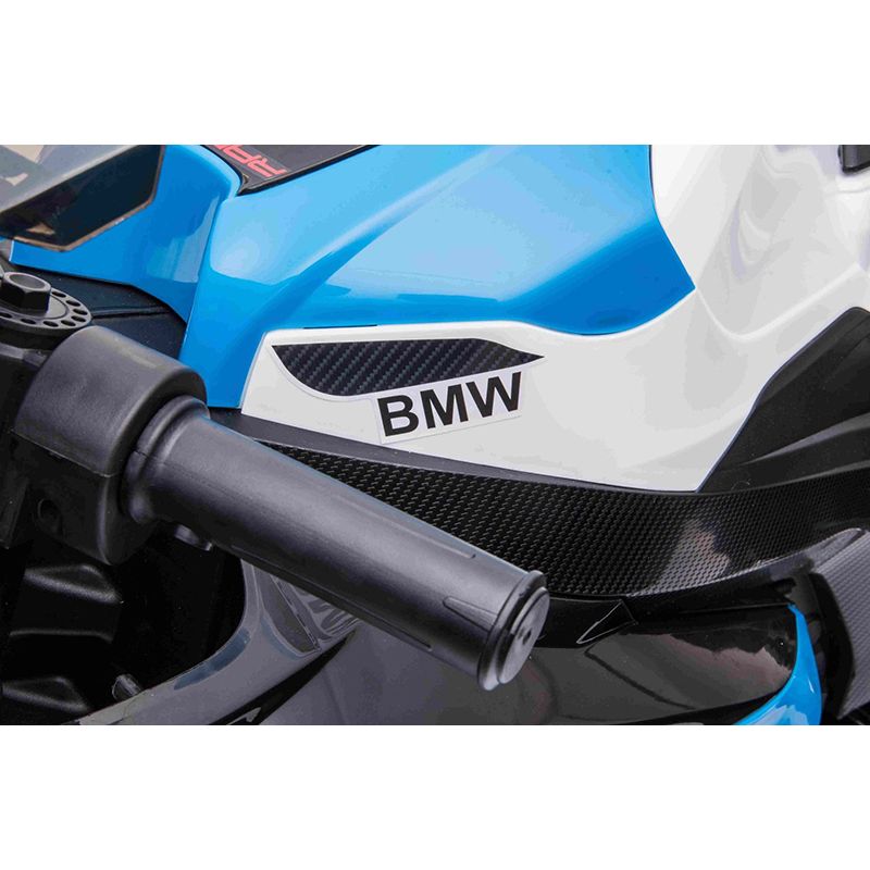 BMW HP4 Race blanche, moto électrique pour enfant 12 volts