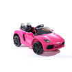 Voiture de course électrique enfant 12V Rose