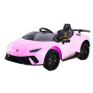 Lamborghini Huracan Rose 12 V - Licence officielle Lamborghini pour enfant