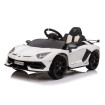 Lamborghini Aventador SVJ Blanche 12 V - Licence officielle Lamborghini pour enfant