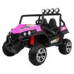 Buggy enfant électrique 2 places 2 x 12V S2588 Rose - Pack Luxe