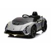 Voiture électrique 12V Lamborghini Invencible Grise - Pack Luxe